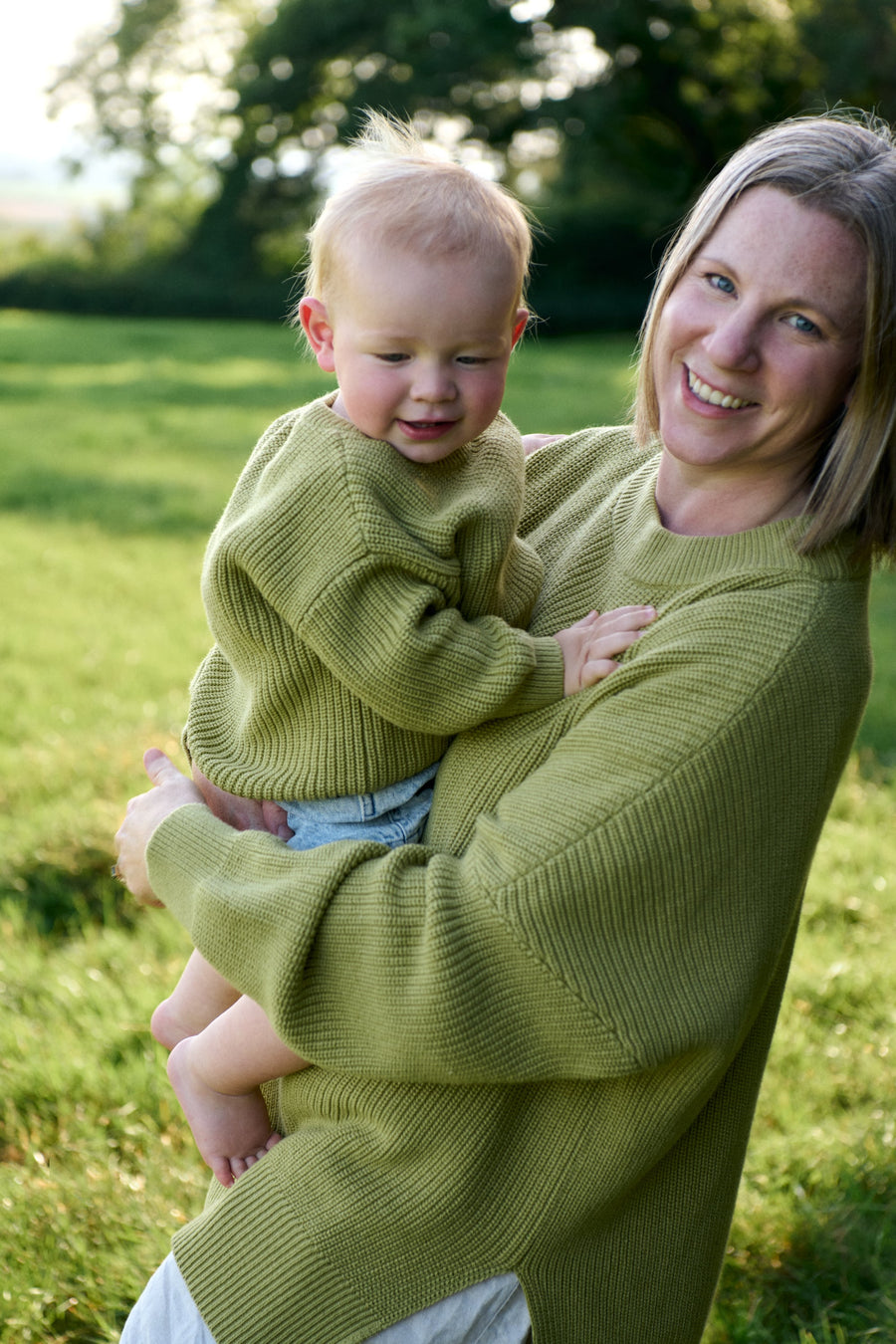 Pistachio Mini Seven Pullover