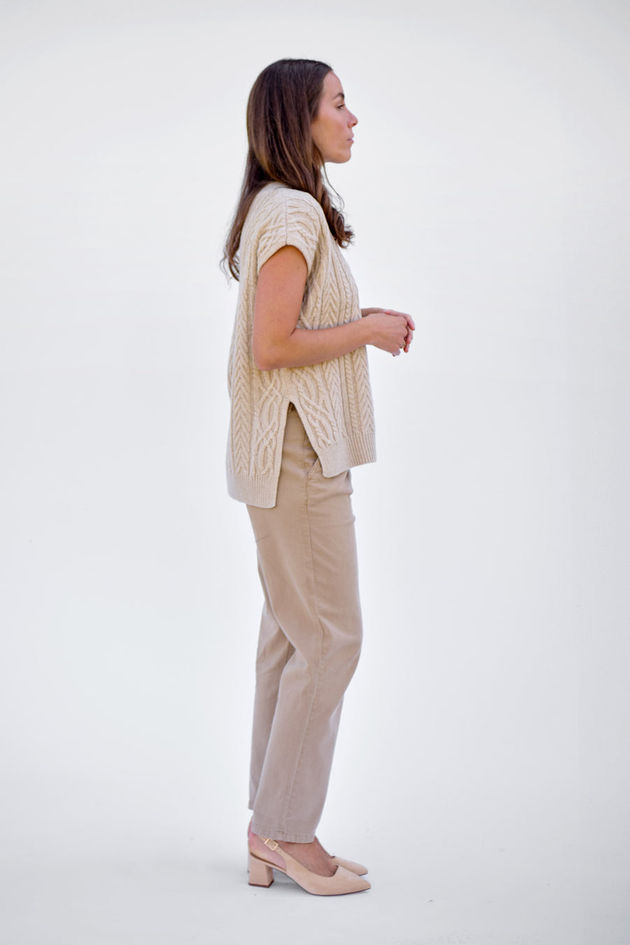 Merino Cable Vest