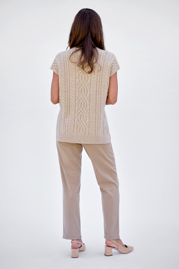 Merino Cable Vest