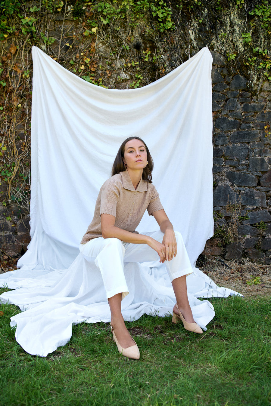 Oat Scallop Shirt