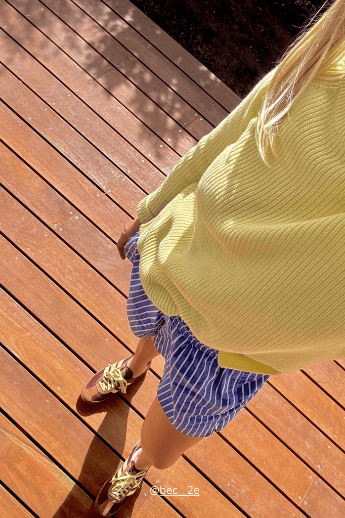 Lemon Bell Pullover