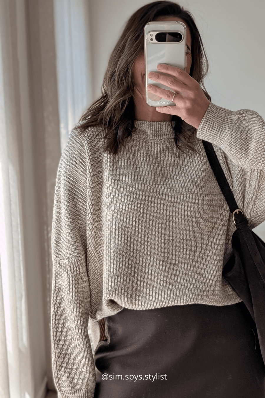 Oat Twist Seven Pullover