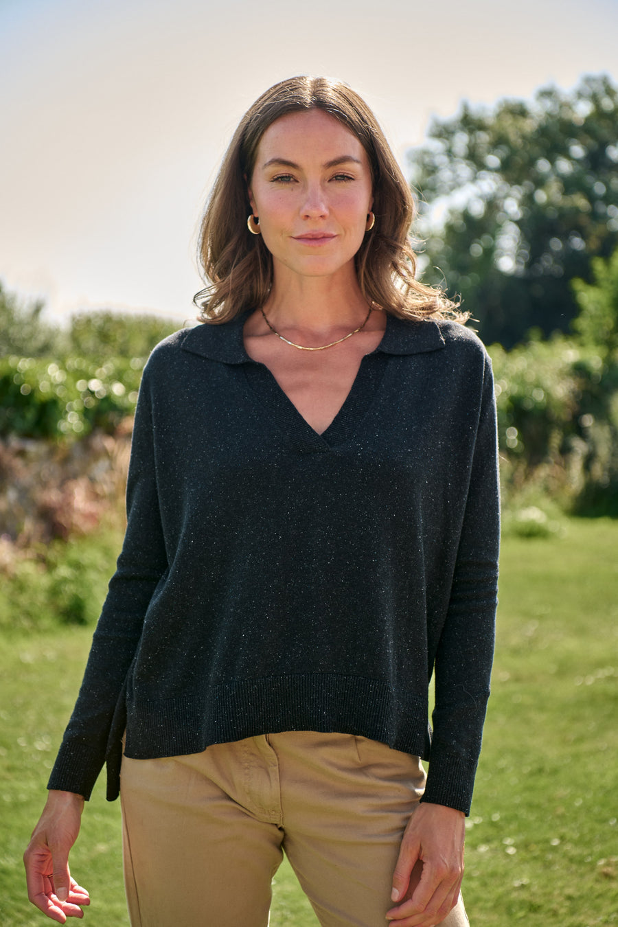 Black Nep  Emma Pullover