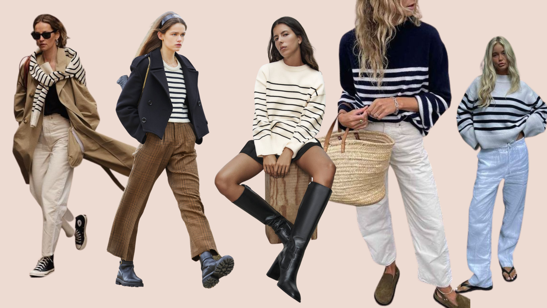 Inspiration for breton stripe jumpers