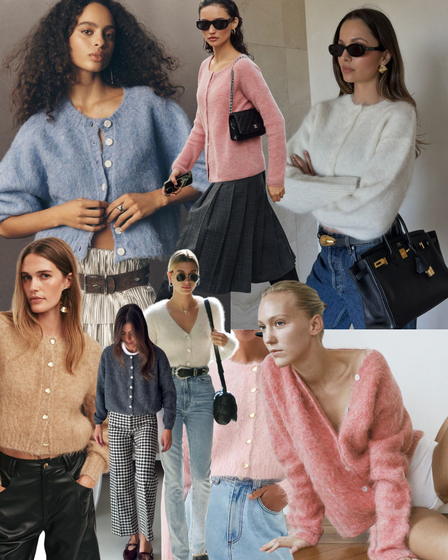 How to Style a Hairy Cardigan