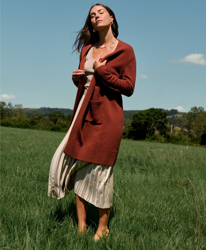 How the knitwear design process works through to production