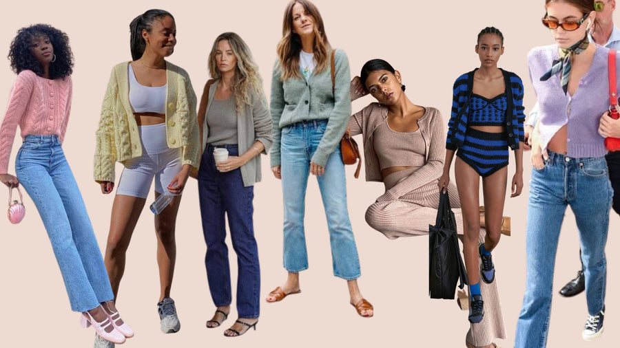 How to Style the Button Down Cardigan