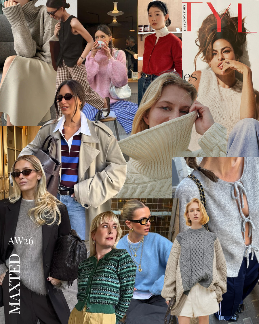 2026 Autumn Winter Knitwear Trends you need to know about
