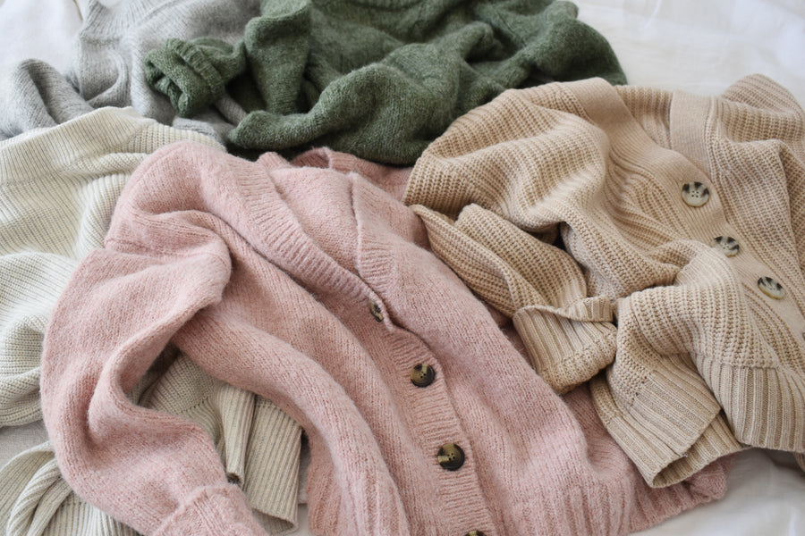 How the yarns work in our AW22 Women's Knitwear Collection