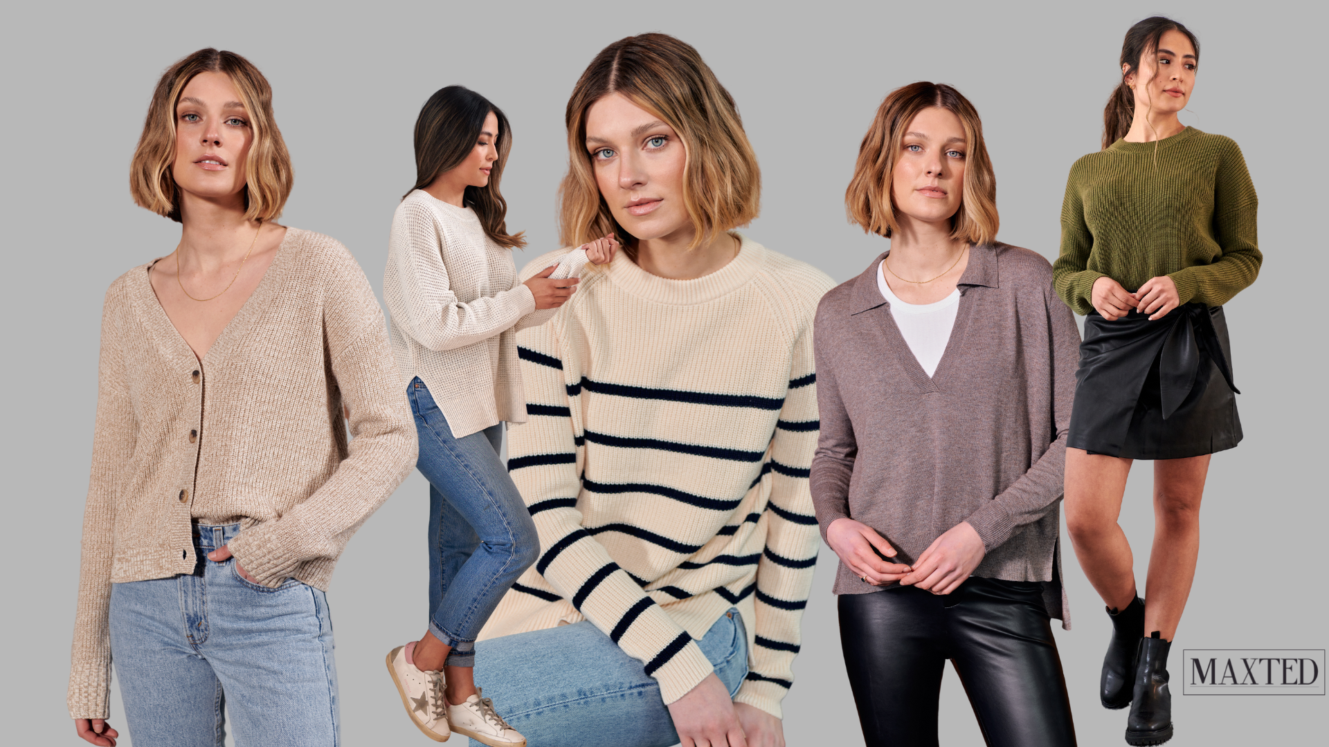 Transeasonal knitwear