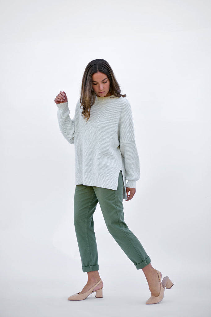 Pebble Twist Seven Pullover