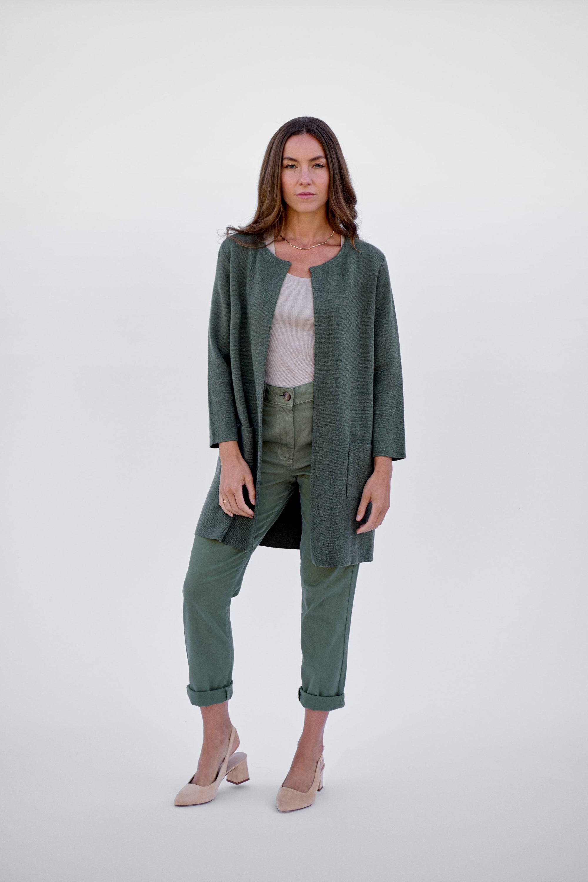 Army Margot Cardigan