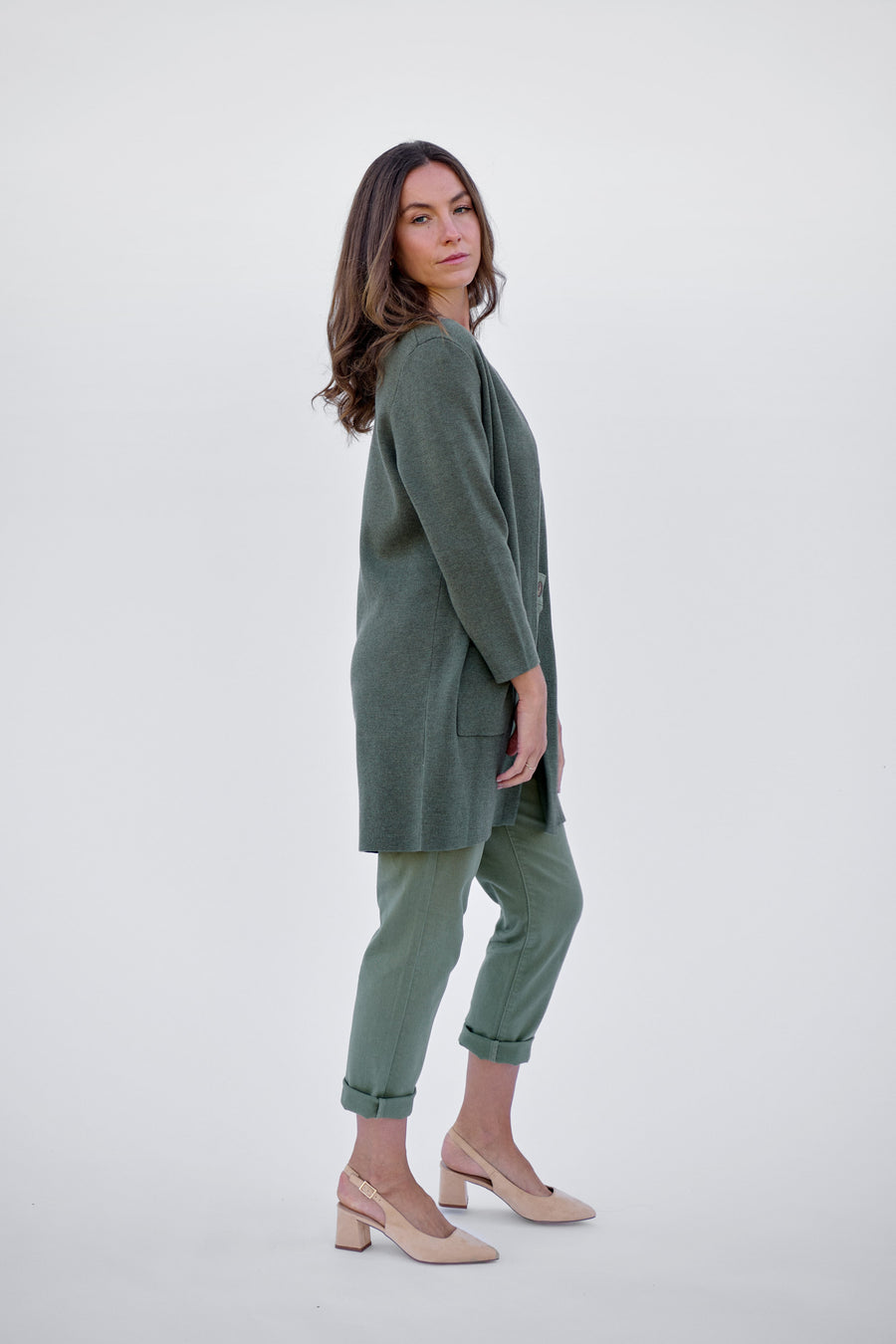 Army Margot Cardigan
