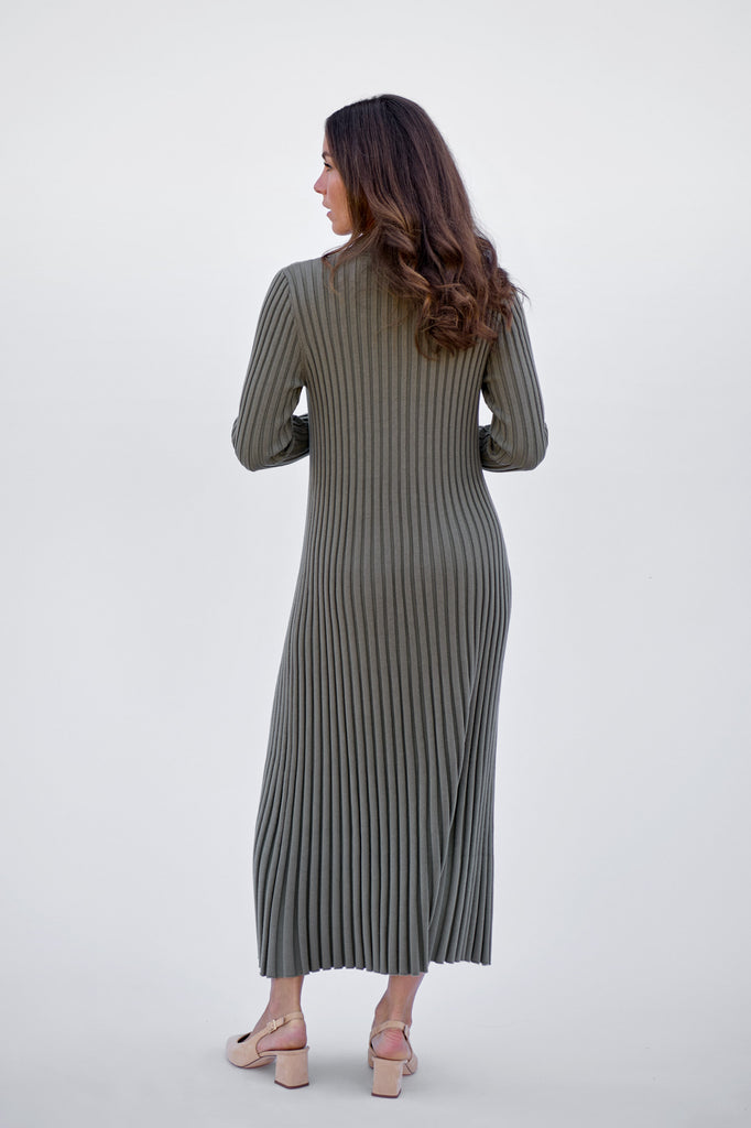 Army Button Down Dress