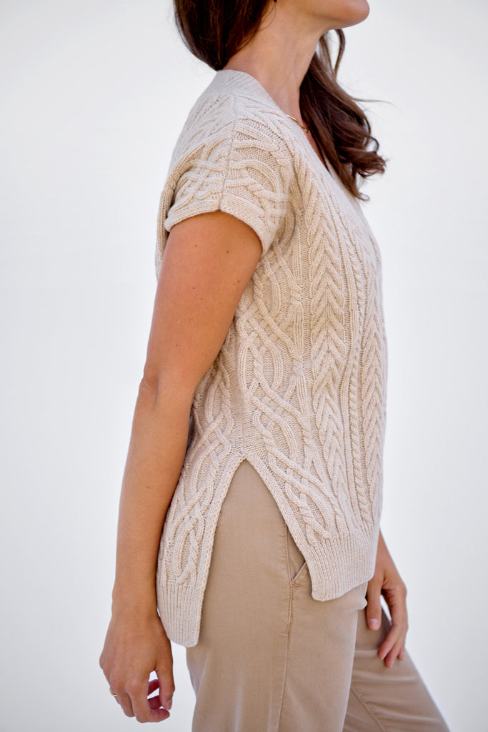 Merino Cable Vest