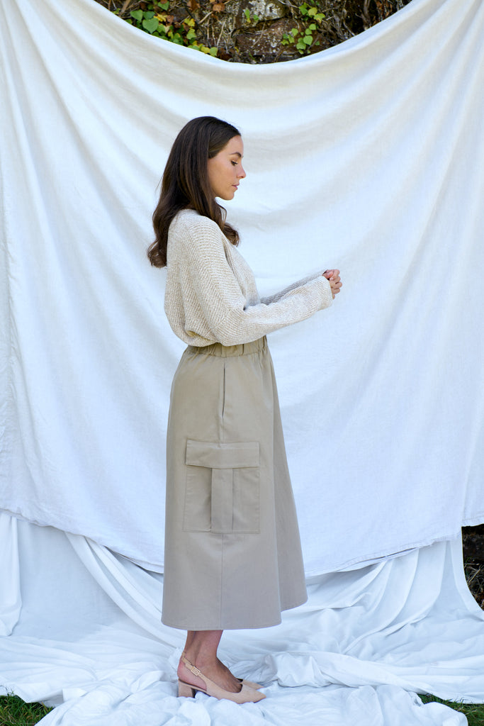 Oat Twist Seven Pullover