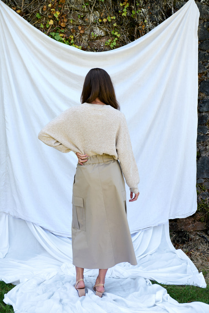 Oat Twist Seven Pullover