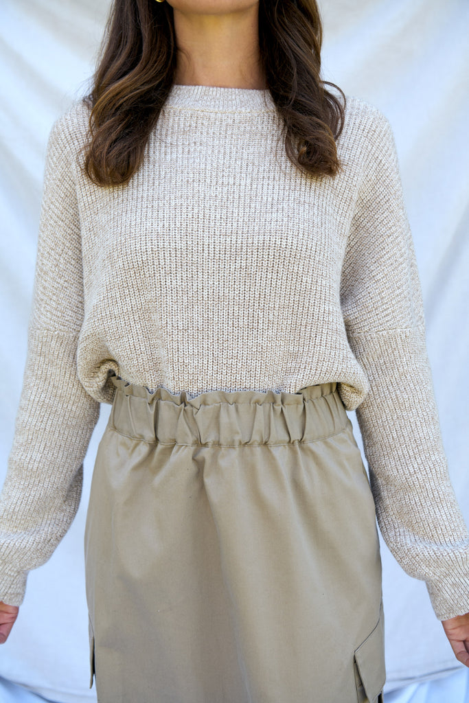 Oat Twist Seven Pullover