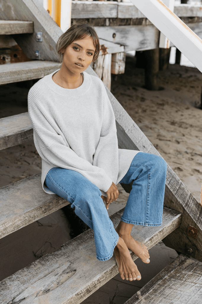 Pebble Twist Seven Pullover