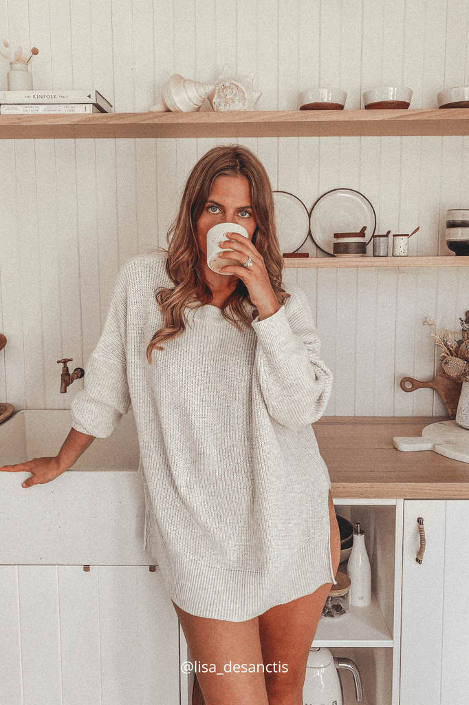 Pebble Twist Seven Pullover