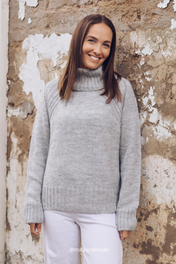 Silver Birch Della Roll Neck