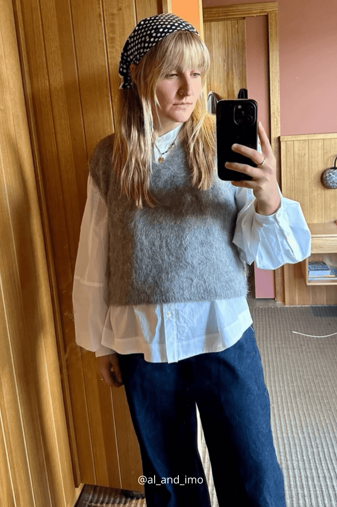 Charcoal Brushed Vest