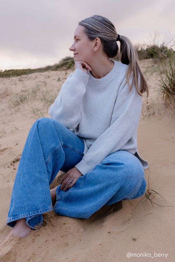 Pebble Twist Seven Pullover