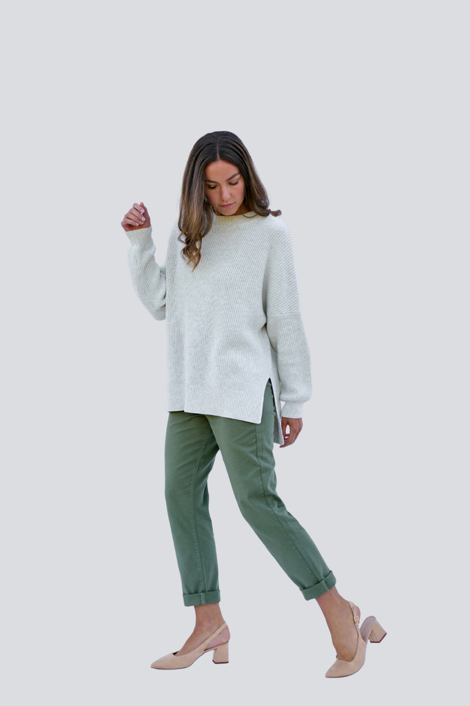 Pebble Twist Seven Pullover