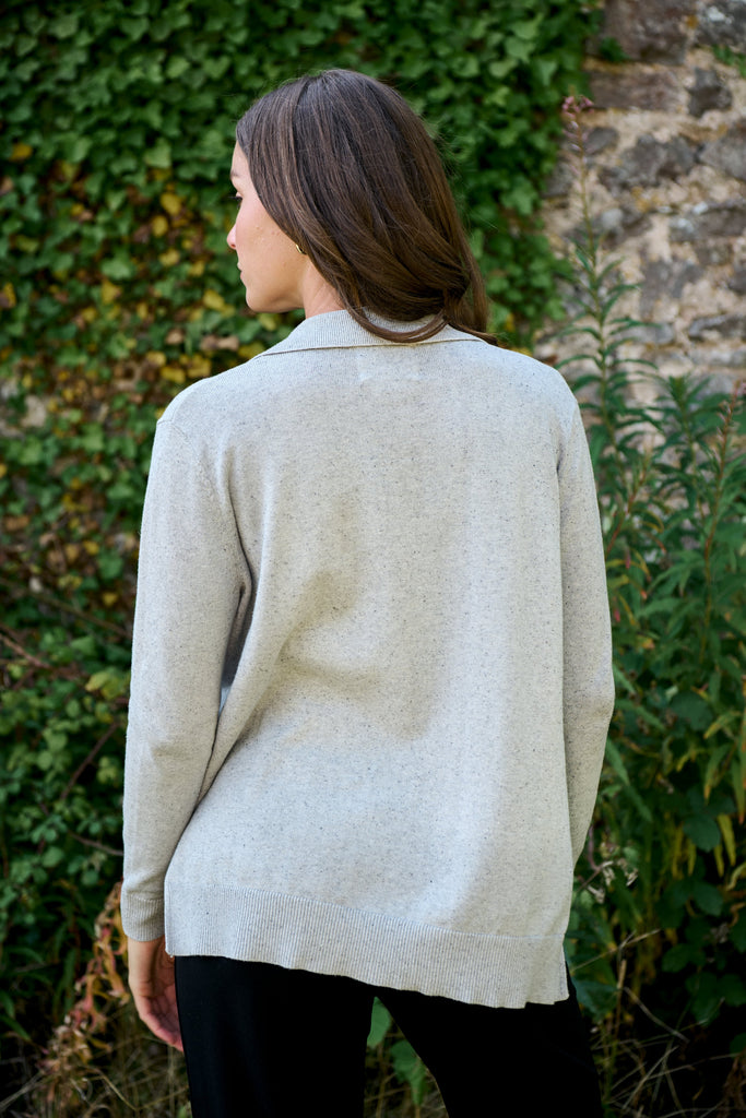 Shell Grey Nep Emma Pullover
