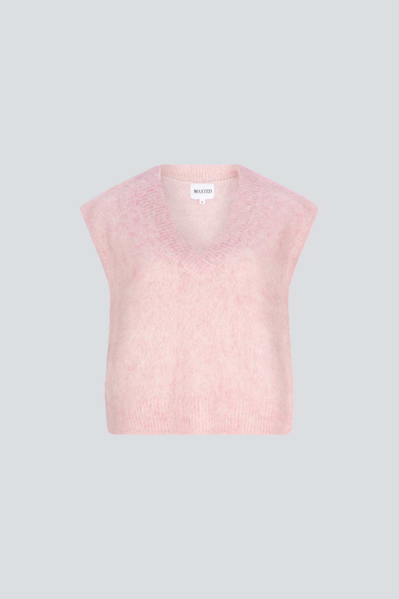 Blush Pink Brushed Vest