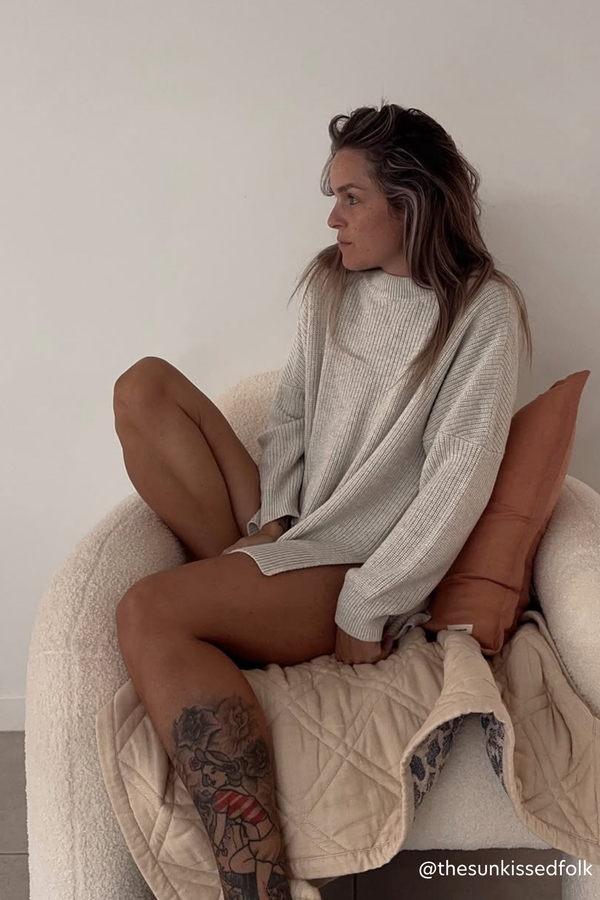 Pebble Twist Seven Pullover