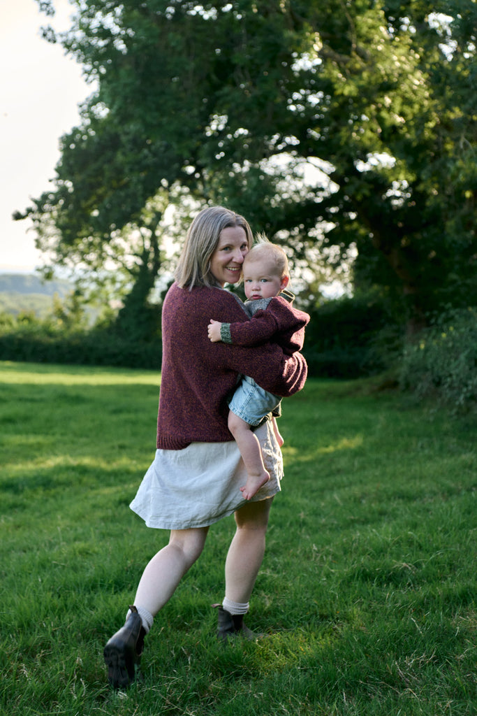 Mini Tabby Textured Cardigan