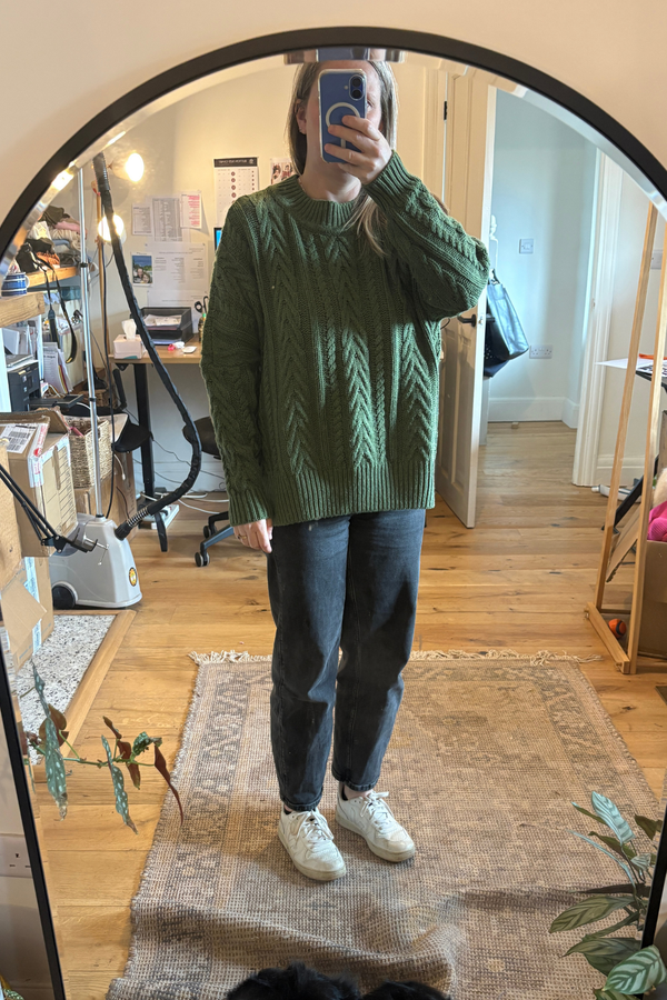 Thyme Soft Touch Cable Pullover