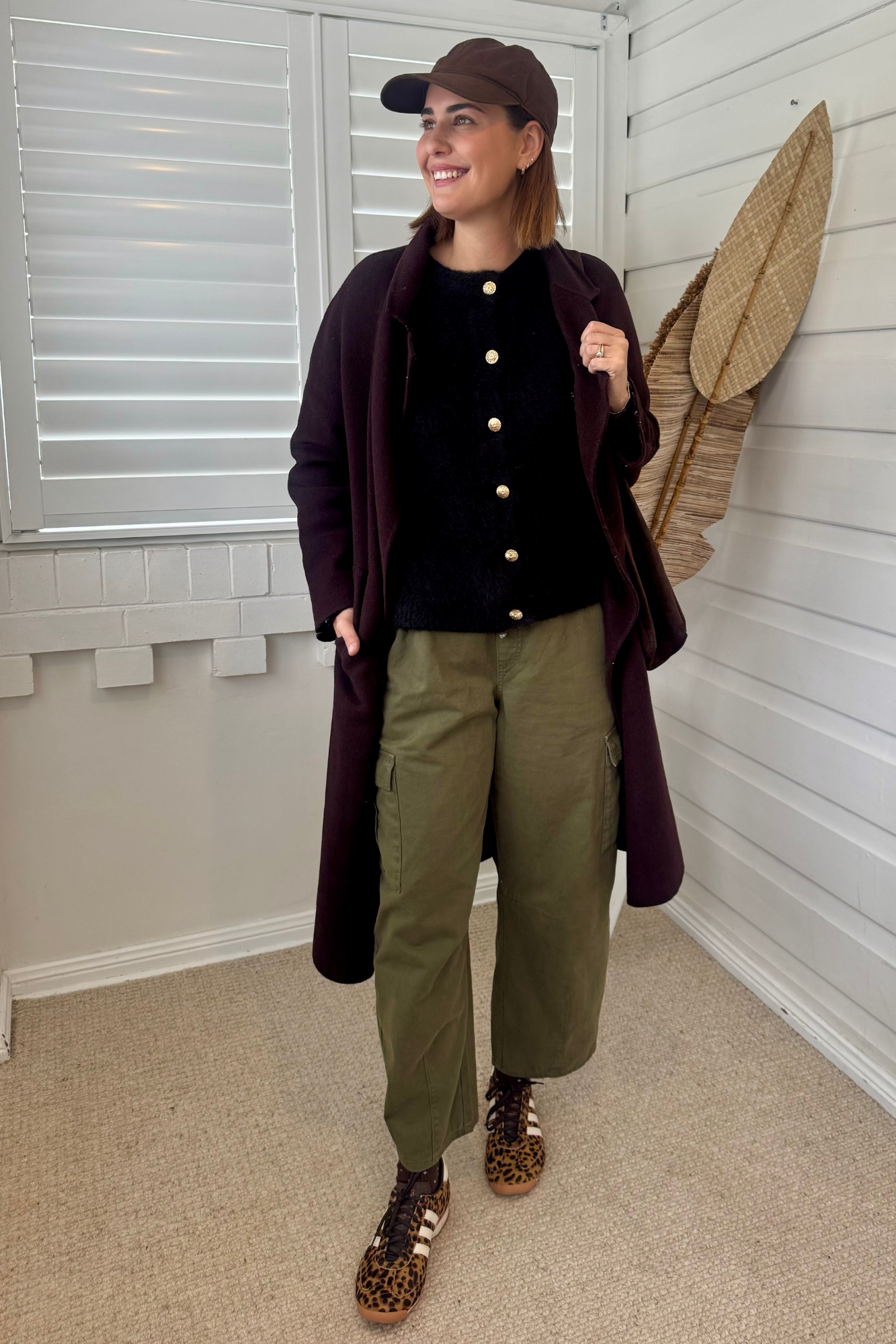 Black Brushed Cardigan