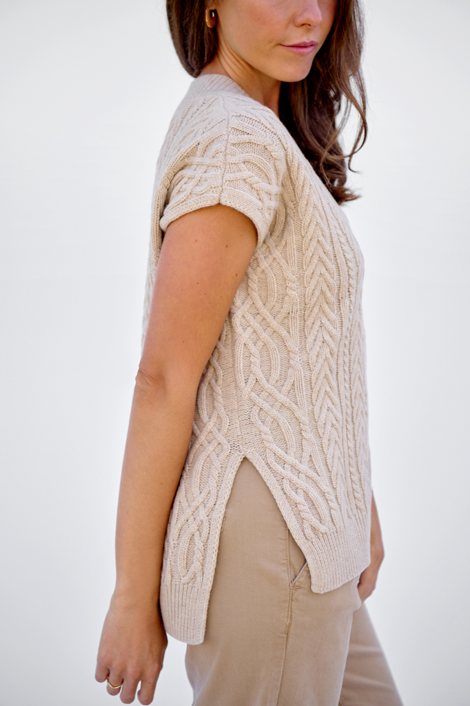 Merino Cable Vest