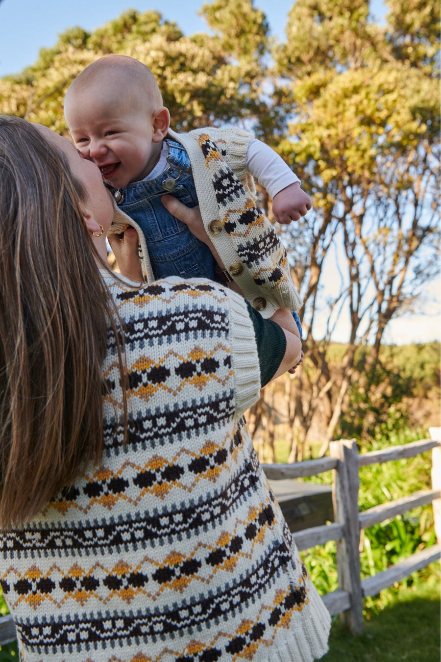 Fairisle Knitted Fairisle Vest