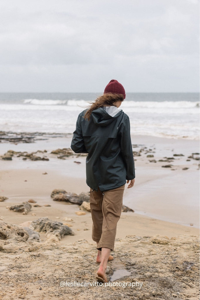 Hunter Green Raincoat