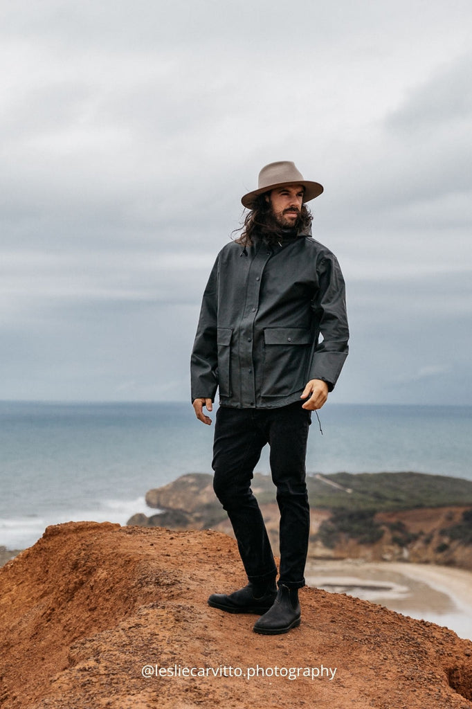 Hunter Green Raincoat