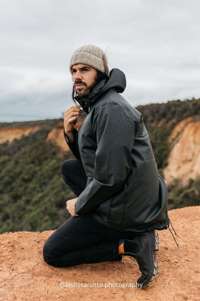 Hunter Green Raincoat