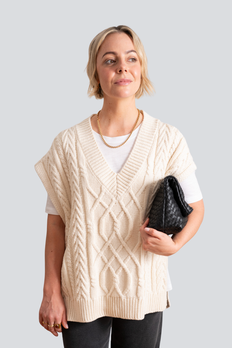 Ivory Avery Vest
