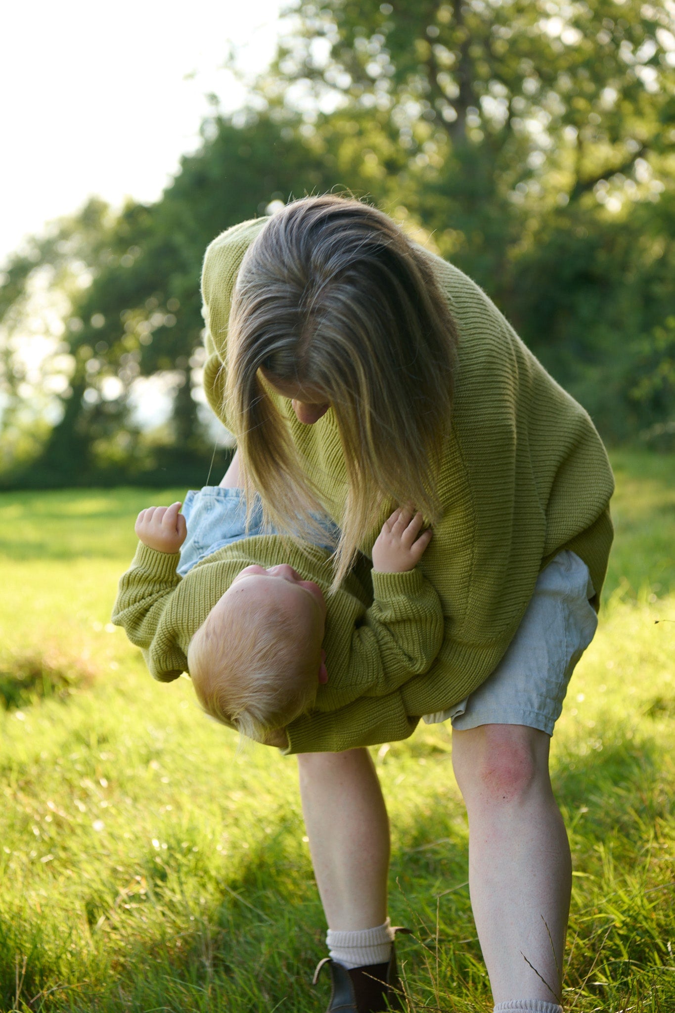Pistachio Mini Seven Pullover