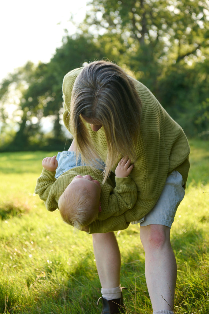 Pistachio Mini Seven Pullover