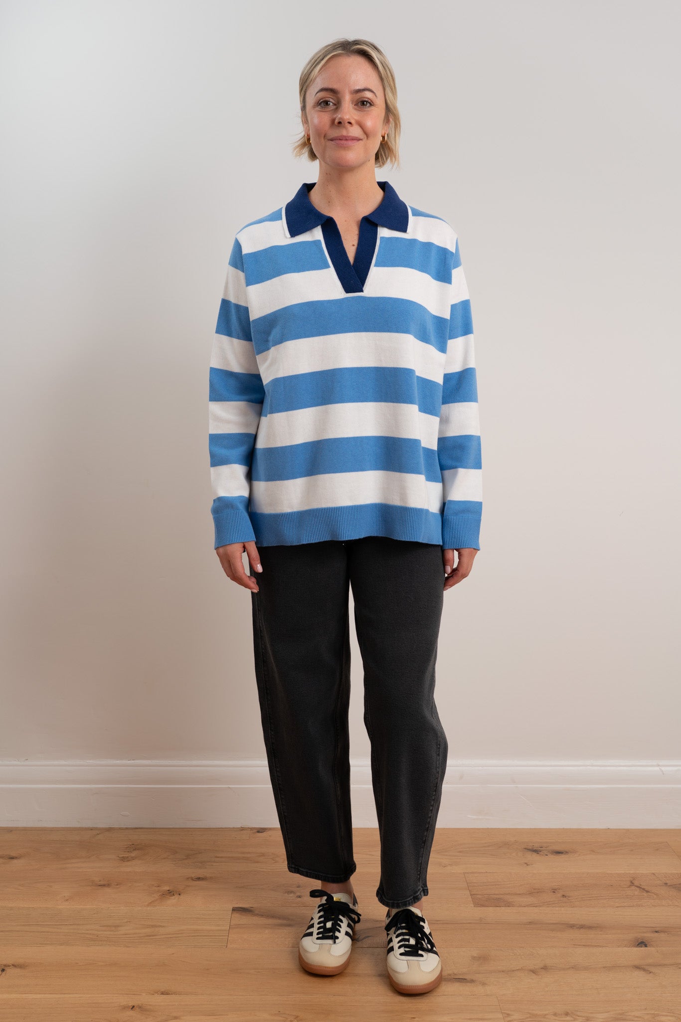 Blue Stella Rugby Shirt